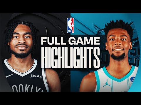 Thumbnail for NETS at HORNETS | FULL GAME HIGHLIGHTS | October 22, 2025