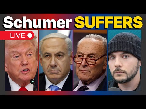 Thumbnail for Schumer suffers humiliation as critics applaud Trump's historic peace deal with Tim Pool