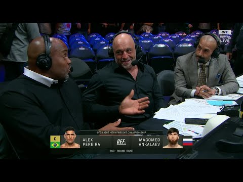 Thumbnail for DC, Rogan & Anik react to Alex Pereira knocking out Magomed Ankalaev at UFC 320 | ESPN MMA