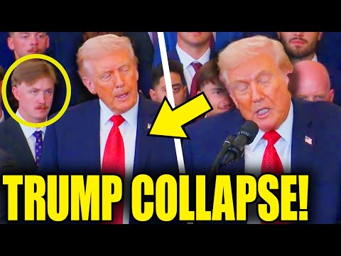 Thumbnail for Trump BEGS Handlers To SAVE Him As DISASTER Speech COLLAPSES!