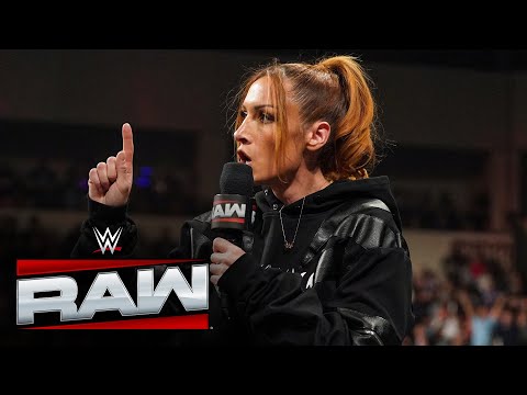 Thumbnail for Becky Lynch hijacks Raw with a huge warning for Maxxine Dupri: Raw highlights, Nov. 3, 2025