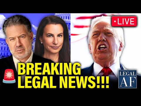 Thumbnail for LIVE: Comey INDICTMENT CRUMBLES on FIRST DAY + BREAKING NEWS with Popok + KFA - 10/8/2025 | Legal AF