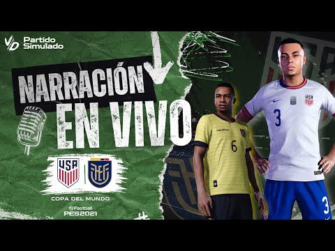 Thumbnail for 🟢 PARTIDAZO ENTRE ECUADOR Y ESTADOS UNIDOS / PARTIDO SIMULADO PES 2021 - NARRACIÓN EN VIVO