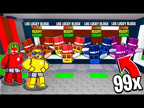 Thumbnail for My ENTIRE BASE is FULL with Los Lucky Blocks in Steal a Brainrot
