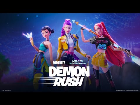 Thumbnail for KPop Demon Hunters arrive in Fortnite!