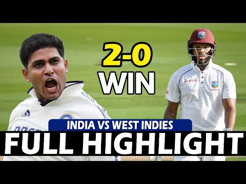 Thumbnail for INDIA VS WEST INDIS FULL HIGHLIGHTS 2ND TEST MATCH 2025 DAY 5 | IND VS WI