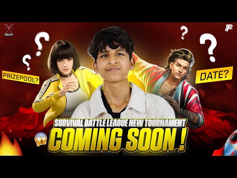 Thumbnail for FREE FIRE SURVIORS BATTLE LEAGUE TOURNAMNENT COMING SOON |🔴LIVE🔴