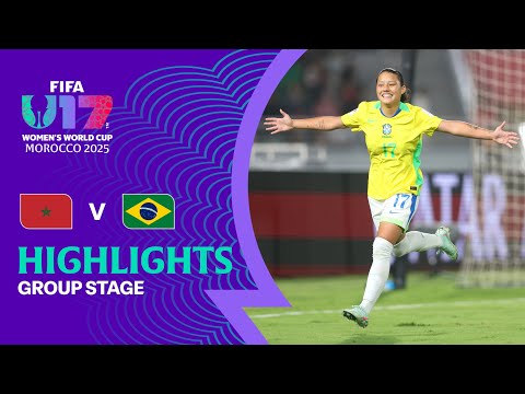 Thumbnail for Morocco vs Brazil Highlights | FIFA U-17 Women's World Cup Morocco 2025™
