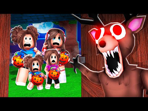 Thumbnail for Our Family Goes TRICK OR TREATING in 99 Nights In The Forest!