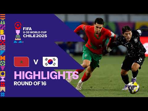 Thumbnail for Morocco vs Korea Republic Highlights | FIFA U-20 World Cup Chile