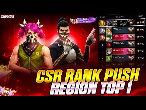 Thumbnail for CSR PUSH TO REGION 999+⭐🚀GO FOR 150K 🔥😎🖥#classyff #shortslive #verticallive #freefire #shortsfeed