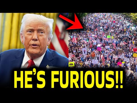 Thumbnail for Trump PANICS As HUGE No Kings Protest RUINS HIS DAY