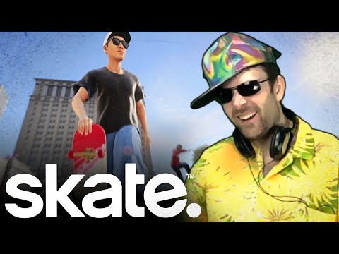 Thumbnail for SKATE. - On ride sur notre planche à roulettes avec Mynthos ! (Best-of Twitch)