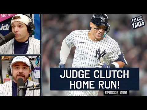 Thumbnail for AARON JUDGE HAS HIS MOMENT AND YANKEES WIN GAME 3 | 1296