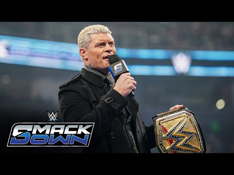 Thumbnail for Cody Rhodes looks ahead to Saturday Night's Main Event: SmackDown highlights, Oct. 17, 2025