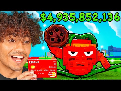 Thumbnail for Spending $8,735,824 For The COMMANDO APPLE SEED In Plants Vs Brainrots..