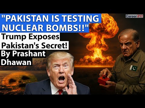 Thumbnail for PAKISTAN IS TESTING NUCLEAR WEAPONS!! Trump Exposes Pakistan's Secret | By Prashant Dhawan
