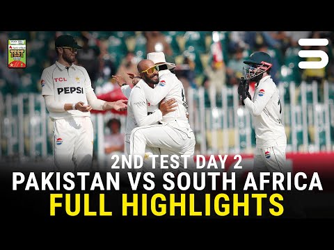 Thumbnail for Full Highlights | Pakistan vs South Africa Test Series 2025 | 2nd Test Day 2 | PCB | M3U1U