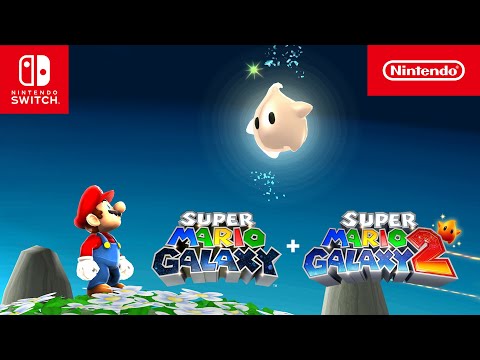 Thumbnail for Super Mario Galaxy + Super Mario Galaxy 2 — Accolades Trailer — Nintendo Switch