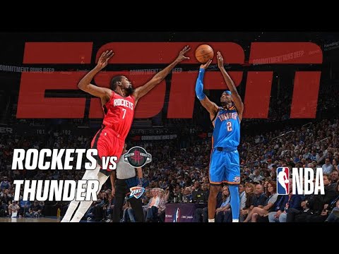 Thumbnail for NBA Mini: Oklahoma City Thunder vs. Houston Rockets | Extended Highlights