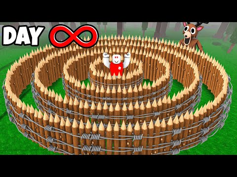 Thumbnail for I Built The BIGGEST AFK Base in 99 Nights in the Forest!