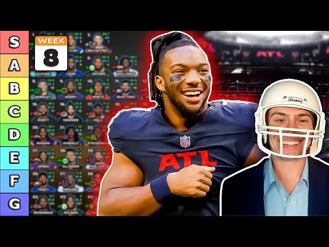 Thumbnail for Top 50 Running Back Rankings & Tiers - Week 8 Fantasy Football