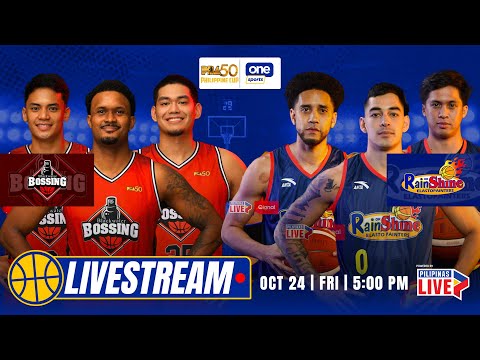 Thumbnail for LIVE: BLACKWATER vs. RAIN OR SHINE | PBA 50 PHILIPPINE CUP | October 24, 2025