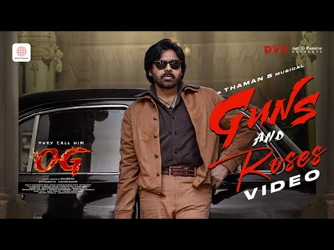 Thumbnail for Guns and Roses Video Song | They Call Him OG | Pawan Kalyan | Emraan Hashmi | Sujeeth | Thaman S