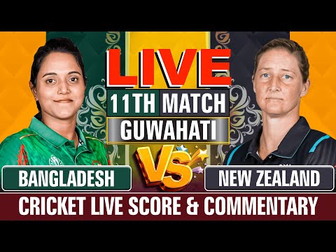 Thumbnail for New Zealand Women vs Bangladesh Women | Cricket Live Score & Commentary