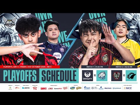 Thumbnail for 🔴 LIVE | MPL ID S16 | Playoffs Day 3 | English