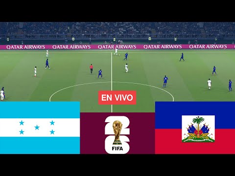 Thumbnail for 🔴Honduras vs Haití EN VIVO. Eliminatorias Mundial 2026 Partido completo - Simulación de videojuego