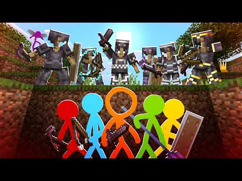 Thumbnail for Hardcore Manhunt - Animation vs. Minecraft Shorts Ep 37