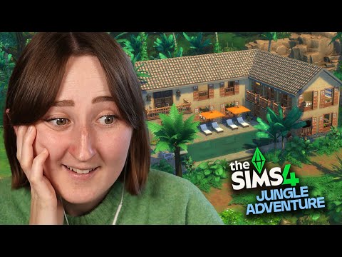 Thumbnail for Building a *RESORT* with The Sims 4: Jungle Adventure