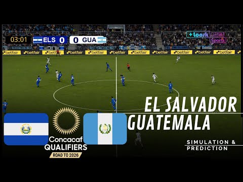 Thumbnail for EL SALVADOR  vs. GUATEMALA | Eliminatorias Concacaf Mundial 2026 | Partido completo simulación