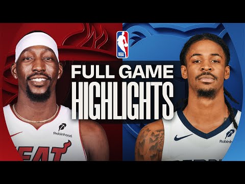 Thumbnail for HEAT at GRIZZLIES | FULL GAME HIGHLIGHTS | October 24, 2025