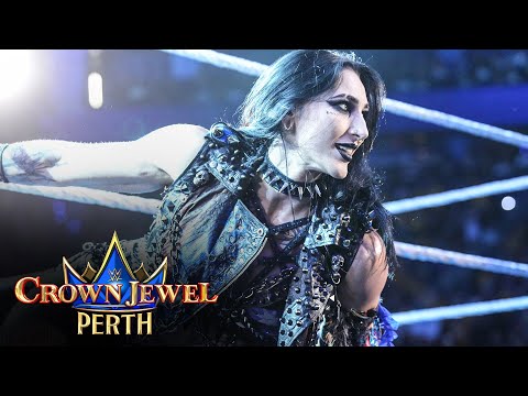 Thumbnail for Rhea Ripley comes home to Australia with a spectacular entrance: Crown Jewel 2025 highlights