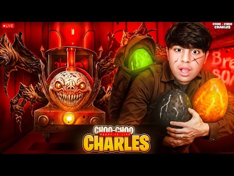 Thumbnail for CHOO CHOO CHARLES KHELE?🔥| #shortsfeed #shortslive #chainedtogethergame #shorts #live #wormateio