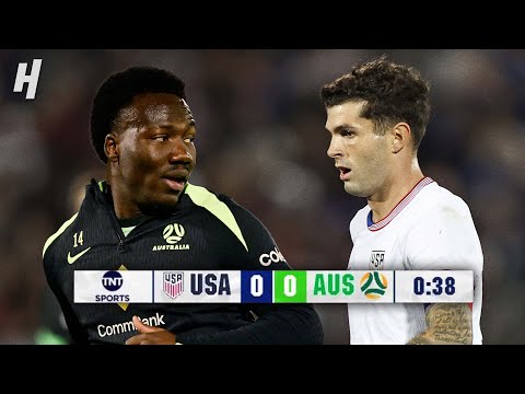 Thumbnail for USA vs Australia - FULL Match Highlights & Goals | FIFA International Friendly | October 14, 2025