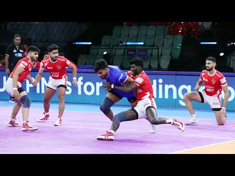 Thumbnail for PKL Highlights: Gujarat Giants vs Tamil Thalaivas | Pro Kabaddi League Season 12 | Hindi