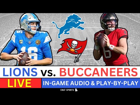 Thumbnail for Lions vs. Buccaneers Live Streaming Scoreboard, Play-By-Play, Game Audio & Highlights | NFL Week 7