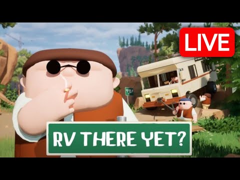 Thumbnail for Playing a New Coop Game where You Drive an RV with Friends - RV There Yet LIVE 🔴