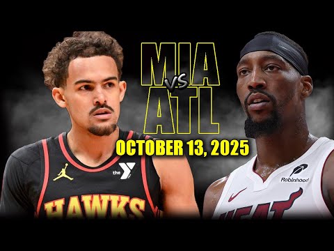 Thumbnail for Miami Heat vs Atlanta Hawks Full Game Highlights - October 13, 2025 | NBA Preseason