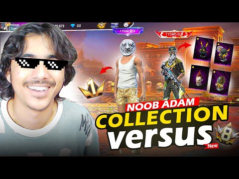 Thumbnail for Free Fire Collection Versus 😱 कलुआ Adam vs Worldchat से आ गया Hip Hop 😈 Phir देखो Kya हुआ ⚡