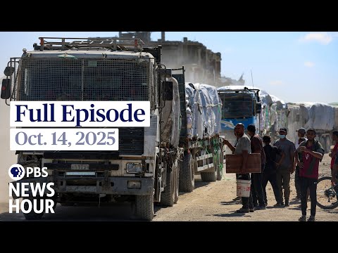 Thumbnail for PBS News Hour full episode, Oct. 14, 2025
