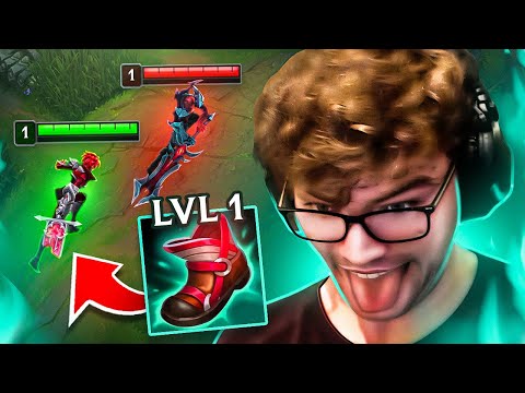 Thumbnail for THIS IS WHAT HAPPENS WHEN RIVEN GETS 3 KILLS LEVEL 1