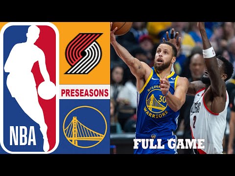 Thumbnail for Golden State Warriors Vs Portland Trail Blazers Full Game Oct 8, 2025 NBA Preseason