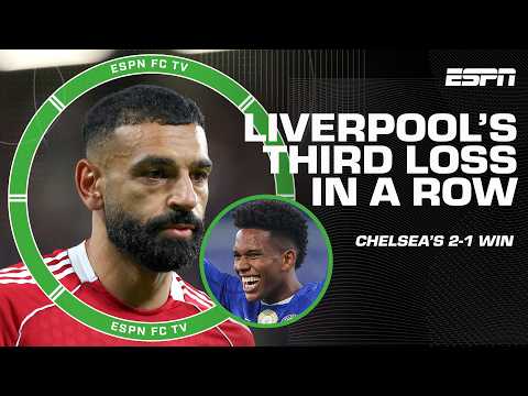 Thumbnail for Chelsea vs. Liverpool FULL REACTION 🗣️ 'So many things that were WRONG with Liverpool' | ESPN FC