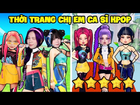 Thumbnail for SAMMY VÀ MÈO SIMMY CHƠI GAME THỜI TRANG PHIÊN BẢN CHỊ EM CA SĨ KPOP DIỆT QUỶ TRONG ROBLOX