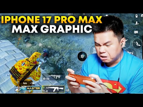 Thumbnail for PUBGM pake device terbaru iPhone 17 Pro Max! LANCAR JAYA! | PUBG MOBILE