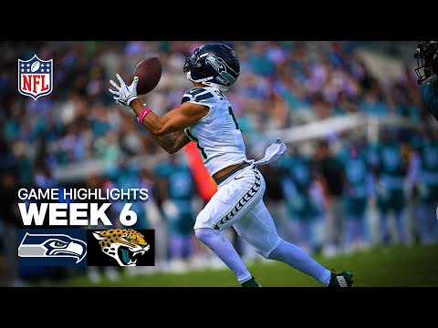 Thumbnail for Seattle Seahawks vs Jacksonville Jaguars Game Highlights | 2025 NFL Season Week 6